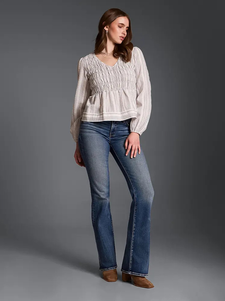 Buckle Black Fit No. 53 Boot Stretch Jean with 38-inch inseam